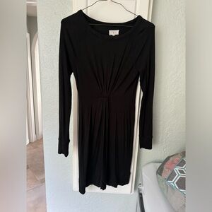 Lou & Grey black sweater dress extra small